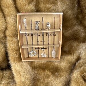 World Market Paradise Cocktail Picks Set